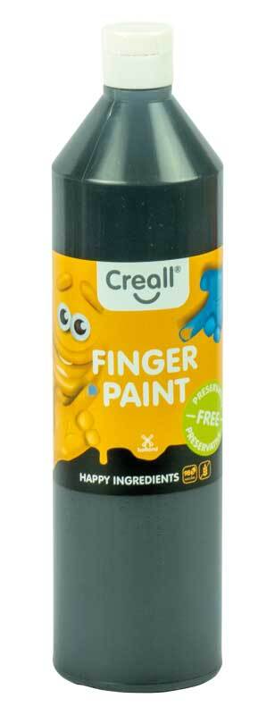Aduis Fiingers Fingerfarbe - 750 ml, schwarz