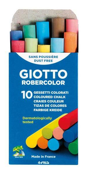 Giotto Craie tableau - 10 pces, multicolore