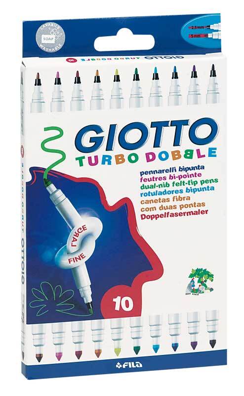 Giotto - viltstiften - Dobble, 10 stuks