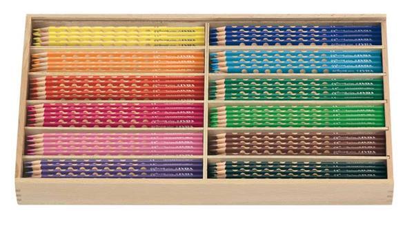 Crayons de couleurs Lyra Groove slim, 144 pces