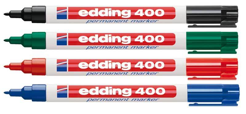 edding 400 - 1 mm, 4er Set