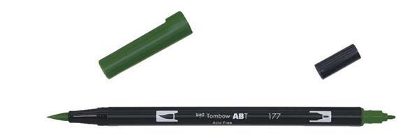 Tombow ABT - Dual Brush Pen,  jadegrün