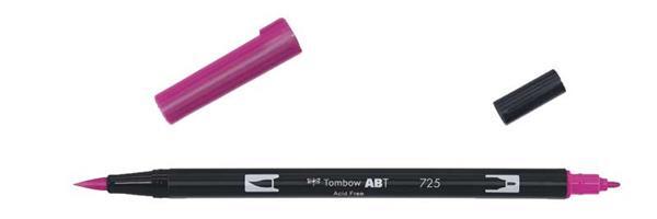 Tombow ABT - Dual Brush Pen, zuurstokroze