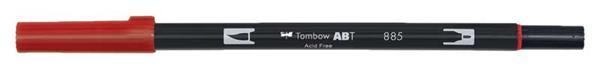 Feutres Tombow ABT - Dual Brush, rouge