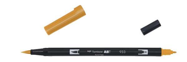 Tombow ABT - Dual Brush Pen,  orange
