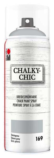 Chalky-Chic Peinture à la craie/spray - gris pier