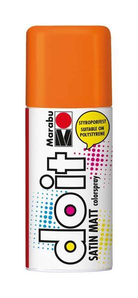 Marabu do it zijdemat spray - 150 ml, oranje