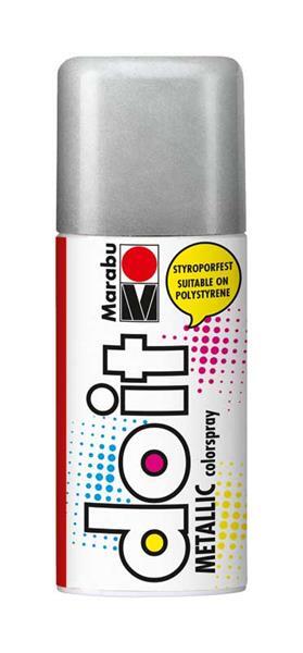 Marabu do it Metallic-Spray - 150 ml, zilver