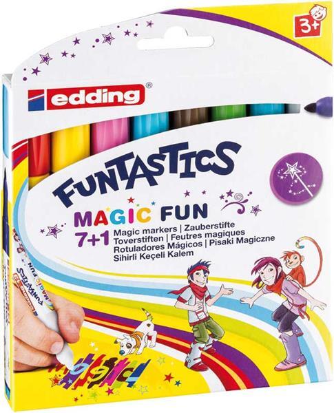 Edding Funtastics - Magic Fun toverstiften, 8 st.