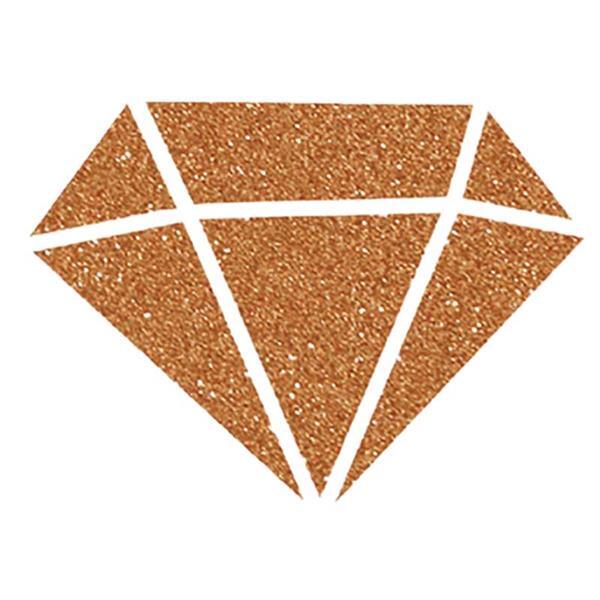 IZINK Diamond glitterverf - 80 ml, koper