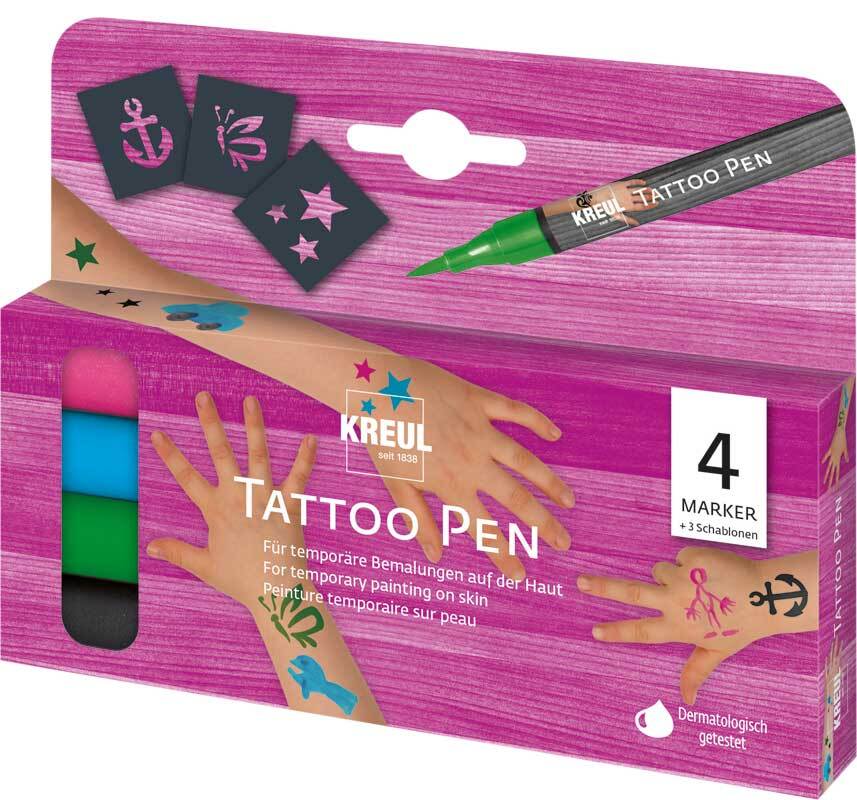 Tattoo Pen Set - 7-teilig