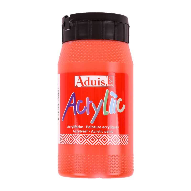 Aduis Acryliic Acrylfarbe - 500 ml, orange