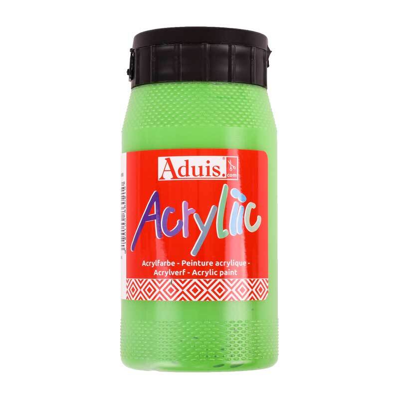 Aduis Acryliic Acrylfarbe - 500 ml, permanentgr&#xFC;n