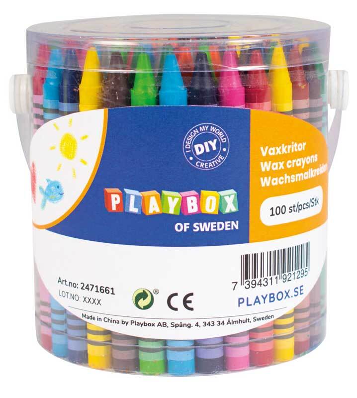 Crayons de cire - 100 pcs.