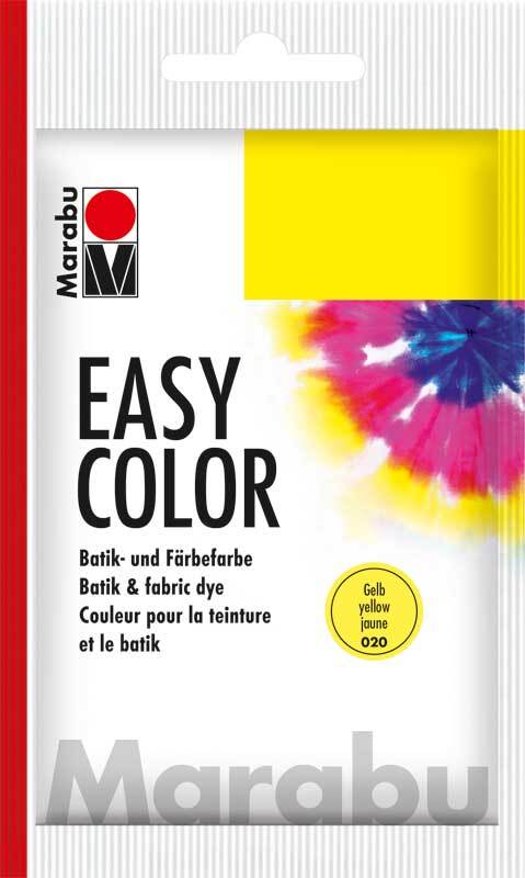 Marabu Batikverf Easy Color 25 g, geel
