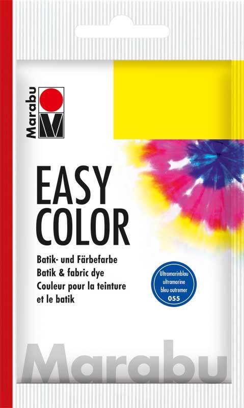 Marabu Batikverf Easy Color 25 g, marine blauw