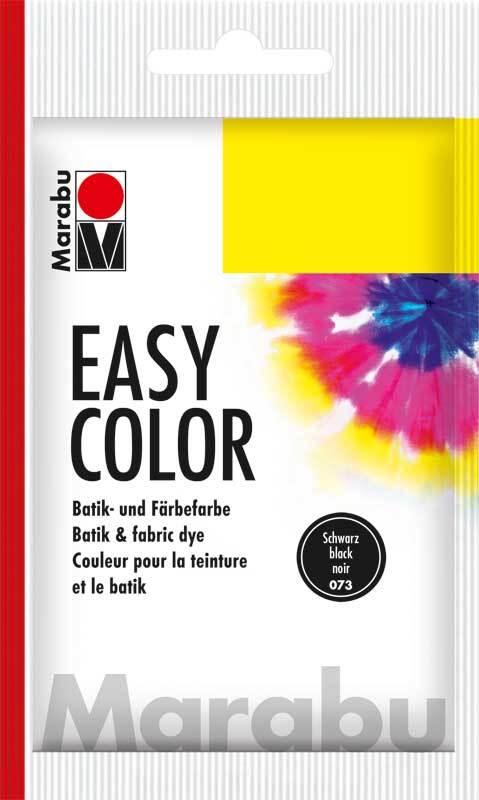 Marabu Batikverf Easy Color 25 g, zwart