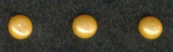 Stylos perles - 30 ml, jaune