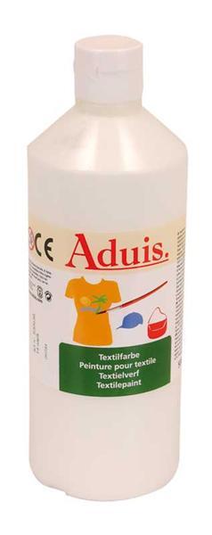 Stoffmalfarbe Aduis - 500 ml, weiß