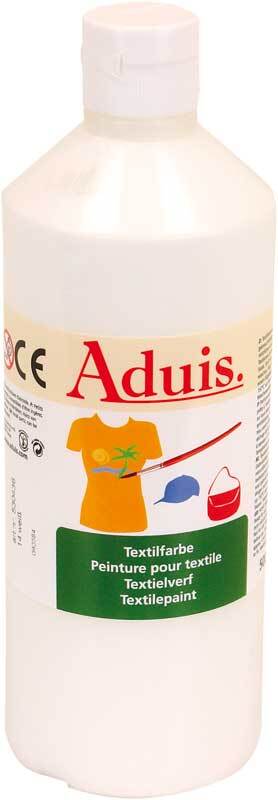 Stoffmalfarbe Aduis - 500 ml, wei&#xDF;