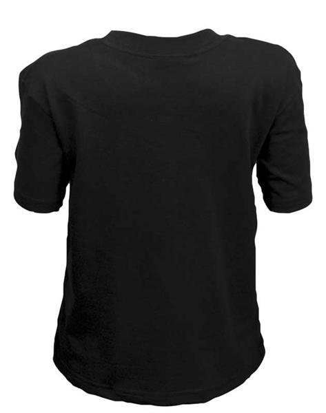 T-Shirt kind - zwart, XS