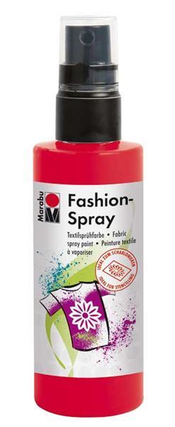 Marabu Fashion Spray - 100 ml, rood