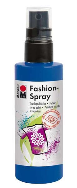 Marabu Fashion-Spray - 100 ml, marine blauw