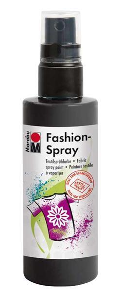 Marabu Fashion Spray 100 ml, zwart