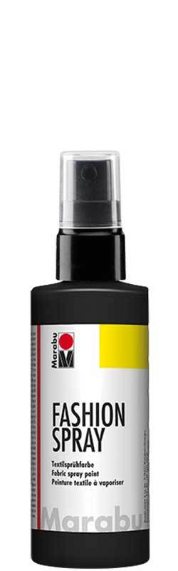 Marabu Fashion Spray 100 ml, zwart