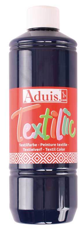Textielverf Aduis Textiliic - 500 ml, donkerblauw