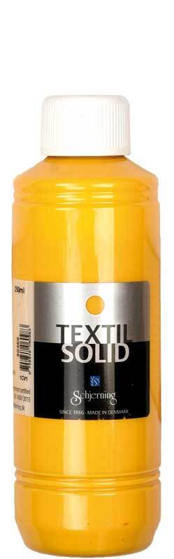 Stoffmalfarbe Textil Solid - 250 ml, gelb