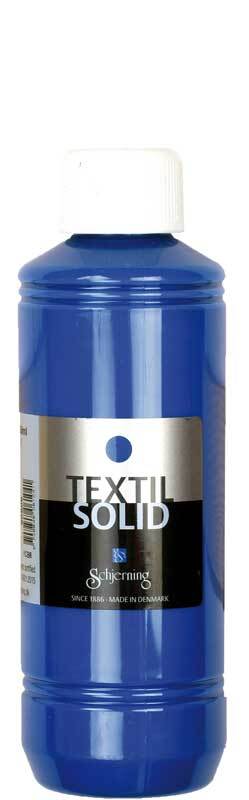 Textielverf Textil Solid - 250 ml, briljant blauw