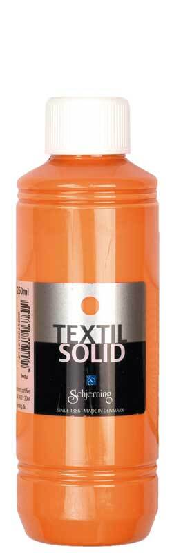 Stoffmalfarbe Textil Solid - 250 ml, orange