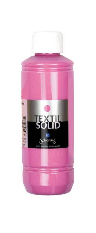 Textielverf Textil Solid - 250 ml, zuurstokroze