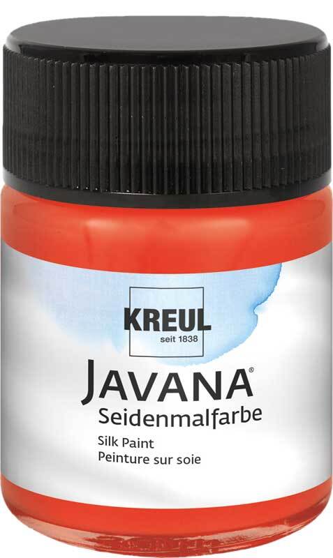 Javana Seidenmalfarbe - 50 ml, rosenrot