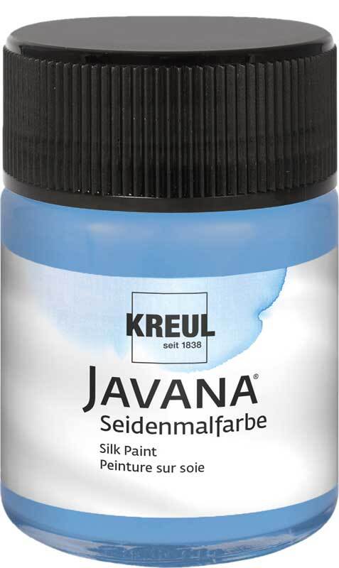 Javana Seidenmalfarbe - 50 ml, himmelblau
