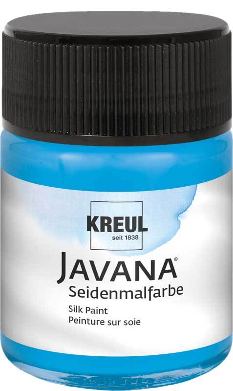 Javana Seidenmalfarbe - 50 ml, blau