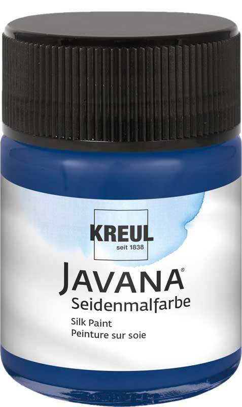 Javana Seidenmalfarbe - 50 ml, nachtblau