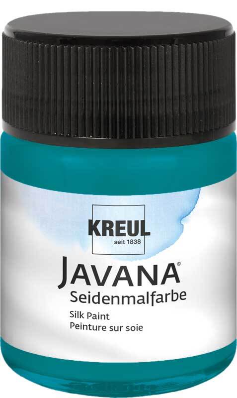 Javana Seidenmalfarbe - 50 ml, türkis