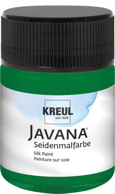 Javana Seidenmalfarbe - 50 ml, grün