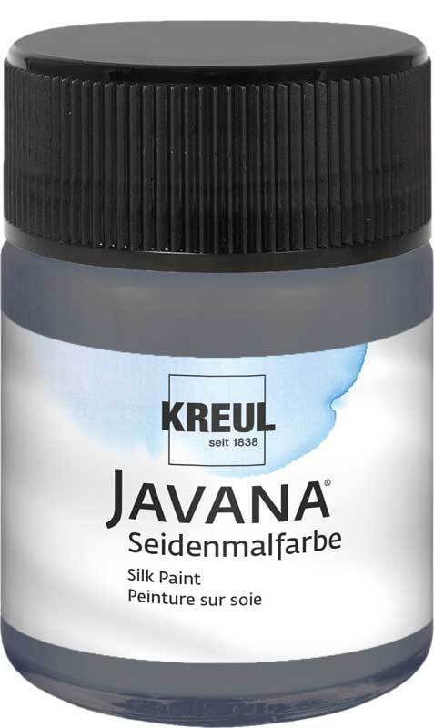 Javana Seidenmalfarbe - 50 ml, silbergrau