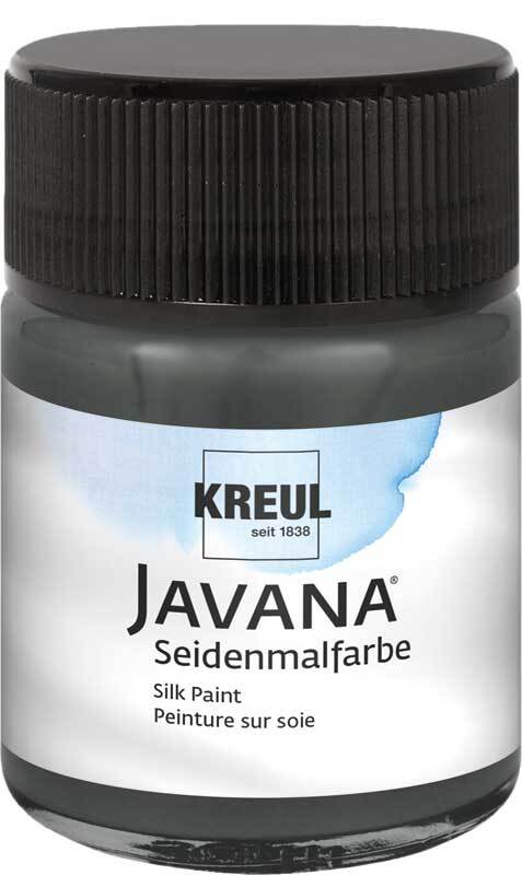 Javana Seidenmalfarbe - 50 ml, schwarz