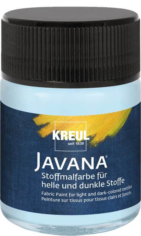 Javana Stoffmalfarbe opak - 50 ml, eisblau