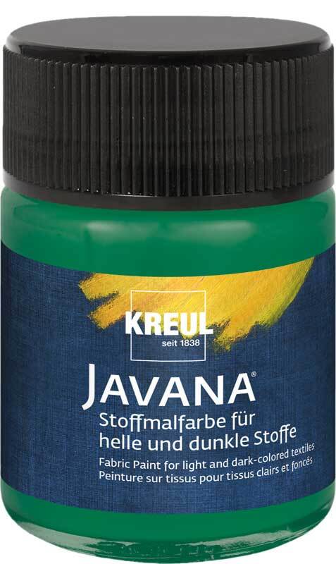 Javana Stoffmalfarbe opak - 50 ml, dunkelgrün