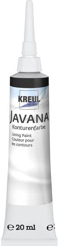 Javana Konturenfarbe - 20 ml, schwarz
