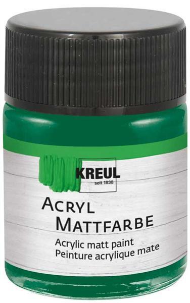 Acryl Mattfarbe - 50 ml, grün