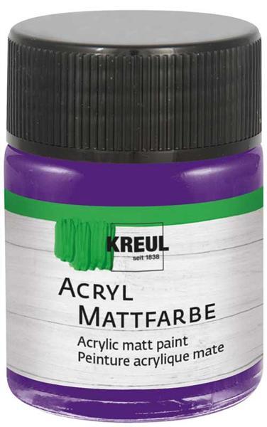 Acryl Mattfarbe - 50 ml, violett
