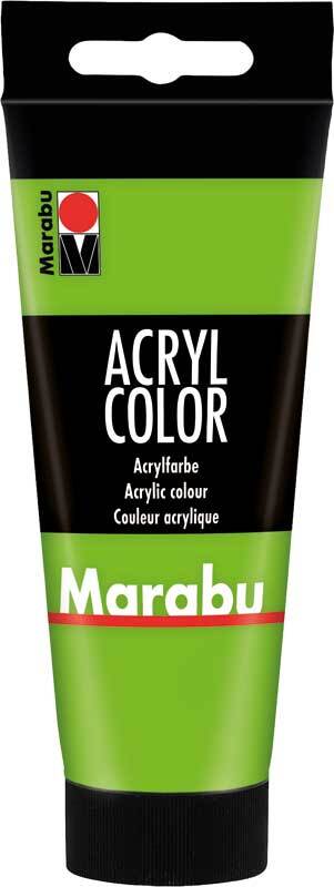 Marabu Acryl Color - 100 ml, bladgroen