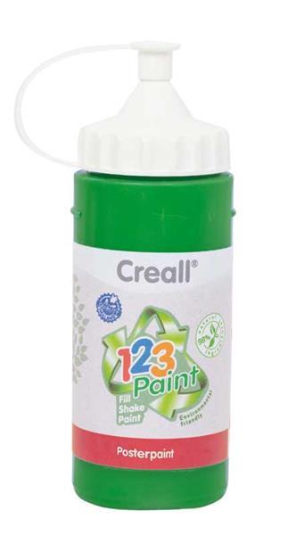 Creall 1-2-3 Paint navulverpakking - 3 st. groen