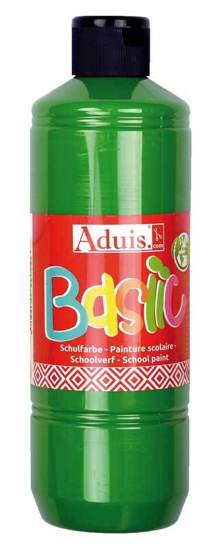 Aduis Basiic Schulfarbe - 500 ml, hellgr&#xFC;n